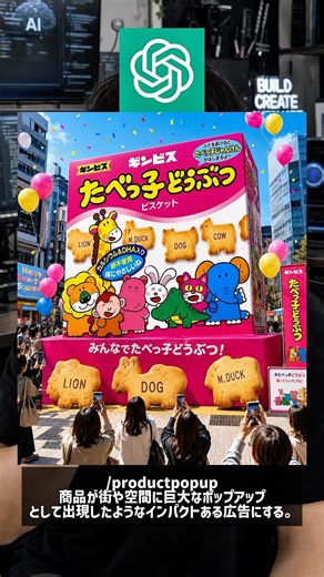 【AI活用術】ChatGPT画像コマンド5選#ai活用 #社会人 #chatgpt #プロンプト #コマンド