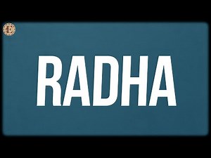 Radha (Lyrics) - Pritam, Shahid Mallya, Sunidhi Chauhan