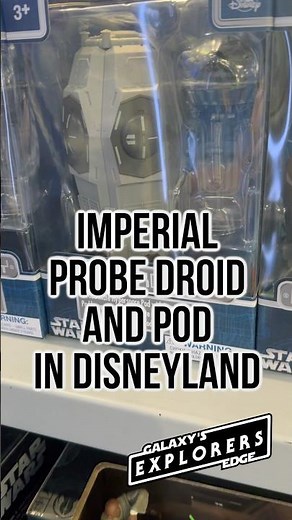 Imperial Probe Droid with Hyperspace Pod in Disneyland