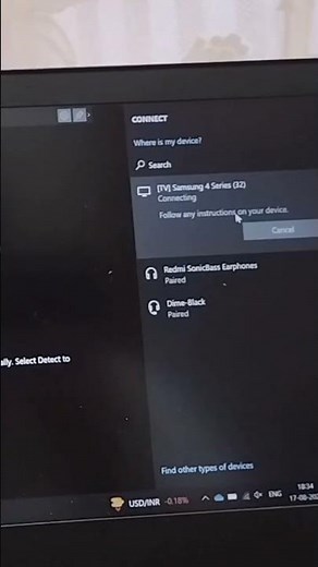 laptop to smart tv mirroring - laptop to Smart tv connect wireless wireless connection tv to laptop