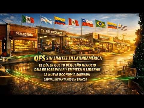 QFS WITHOUT LIMITS IN LATIN AMERICA 🌎 INSTANT CAPITAL WITHOUT BANKS FOR YOUR LOCAL BUSINESS QFS REAL