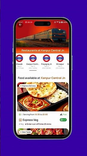 Every Station Brings a Better Meal | Order Fresh Food in Train | RailRestro