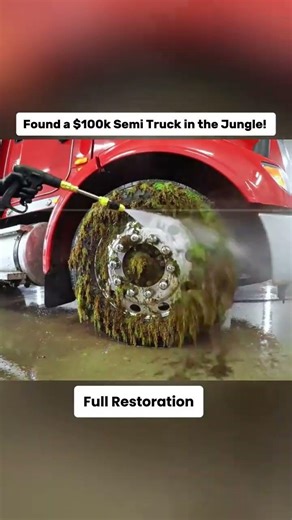 I Found a $100,000 Semi Truck Abandoned in the Jungle… Then I Restored It! 😱