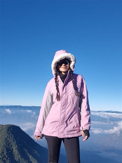 Volcán Atitlán ⛰️🌋 #guatemala #atitlan #volcano #hiking #contenido