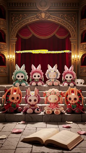 Luckyemma Masked Ball Series Flocking Toy, 1 Box Random Enchanting Forest Theme, Elegant Masquerade Toys for Parties and Events, Top Picks #toys #toy #markitostoys #arttoy #pettoys #halloweenpettoys #figettoys #gamesandtoys #toptoyamerica #amazoncostumes