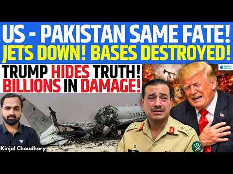 US Media Exposes TRUMP! Iran Hit 11 US Bases, Pakistan Like Op Sindoor Damage- BILLIONS LOST! Kinjal