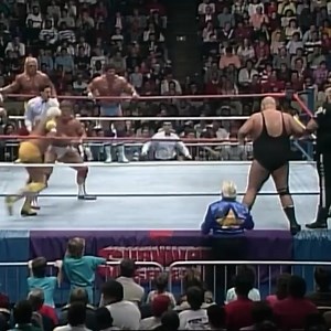 99K views · 792 reactions | The Night That Started It All – Team Hogan vs Team Andre | WWF Survivor Series 1987 | World News Time | Facebook