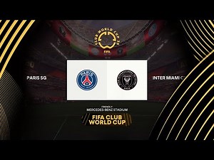 PSG vs inter Miami - FIFA Club World Cup 2025 - 28th June 2025 Full Match 4K - FC 25