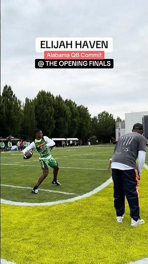 Elijah Haven, Alabama QB Commit, at The Opening Finals Highlights