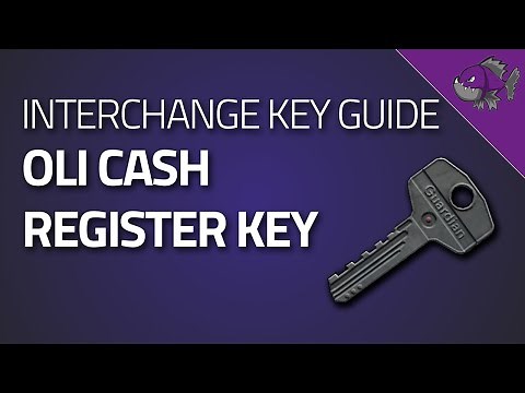 OLI Cash Register Key - Key Guide - Escape From Tarkov