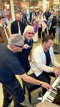 They Didn’t Care … They Just Boogied #publicpianoboogiewoogie #rocknrollpiano,