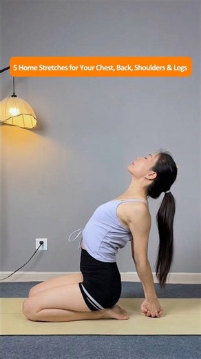 5 Simple Full Body Stretches to Loosen Your Chest, Back, Shoulders, Legs and Glutes