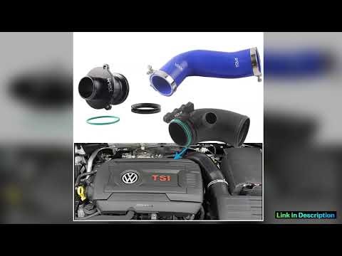 Silicone Intake Hose Turbo Inlet Elbow Turbo Muffler Delete For VW Golf MK7 R Audi V8 MK3 A3 S3 TT