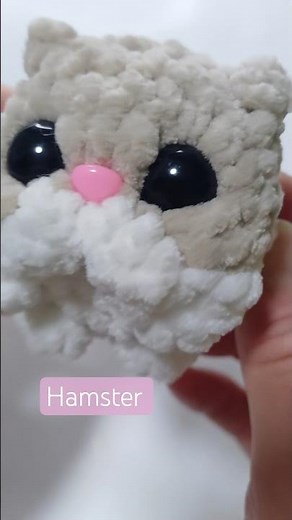 Amigurumi Hamster Tutorial#crochet #handmade #diy #cute