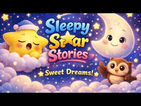 Sleepy Star & the Shy Moon 🌙 | Calm Bedtime Story for Toddlers