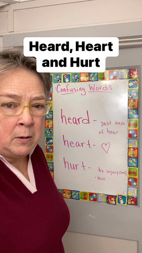 102K views · 6.2K reactions | Pronunciation of Heard, Heart and Hurt #education #pronunciation #english #esl #languagelearning | English Makes No Sense | Facebook
