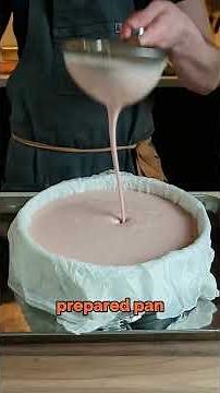 🍓Strawberry Basque Cheesecake Recipe Using Real Strawberries