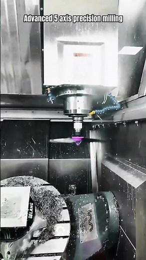 5 Axis CNC Milling Process Engraving Precision Metal Surface