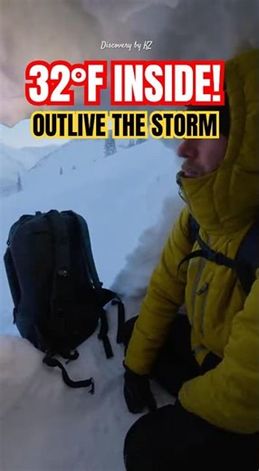 Don’t Freeze on the Surface. The "Sub-Zero" Grave..#shorts #usa #survival