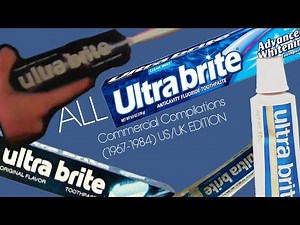 All Ultra Brite Toothpaste Commercials (1967-1984) US/UK Edition
