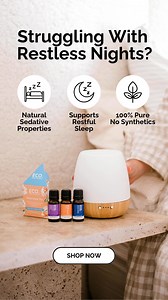 Tired of feeling tired? Essential oils like Lavender, Frankincense and our Sleep Blend are known to calm the nervous system, slow the breath, and help the mind let go.  Sleep blends made with 100% pure oils  Easy to diffuse before bed ️ No grogginess - just deep, natural rest Fall asleep faster. Stay asleep longer. Shop our natural sleep solutions today. https://ecomodernessentials.com.au | ECO. Modern Essentials | Facebook