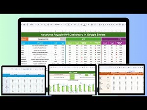 Accounts Payable KPI Dashboard in Google Sheets