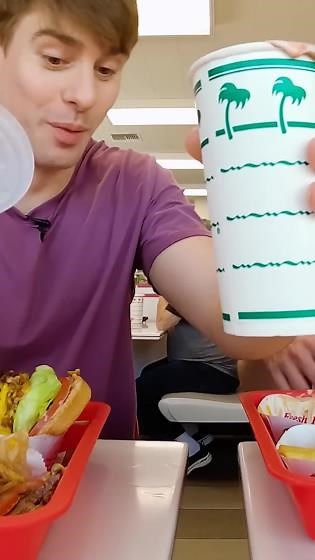 British Guys Try In-N-Out's Mystery Drinks for the First Time!