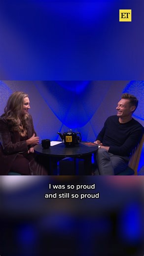 Ryan Seacrest's sister, Meredith, couldn't be prouder of her big bro as they react to his hosting gigs over the years. 🥹 | Entertainment Tonight