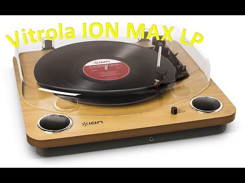 Vitrola (toca disco) ION MAX LP: Review - NOVO
