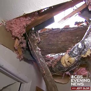 7.7K views · 45 reactions | WATCH: CBS News cameras capture the extensive damage inside homes in Smiths Station, Ala., after the deadliest U.S. tornado since 2013, nearly a mile wide, devastated the area Sunday; the tornado was categorized an EF-4, with winds of 170mph https://cbsn.ws/2NHErml | CBS Evening News | Facebook
