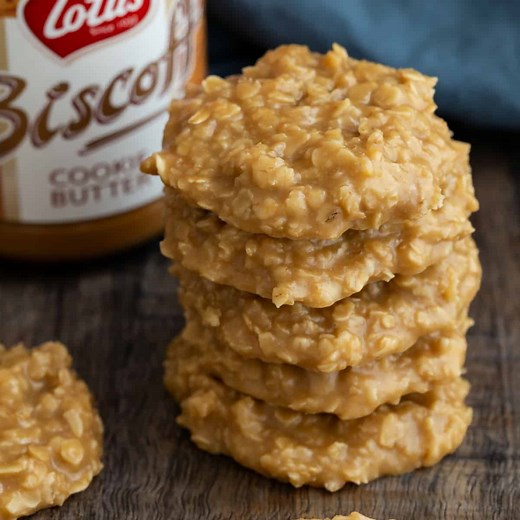 Cookie Butter No Bake Cookies