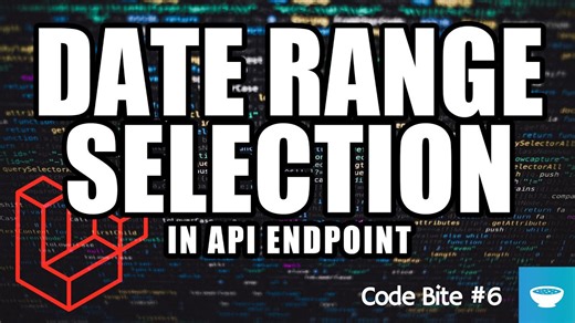 Laravel API Tutorial: Adding Date Range Inputs – Code Bite