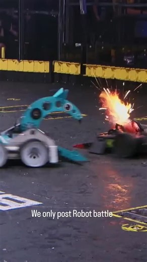 Robot Battle on Instagram: "⚔️🤖 Robot vs Robot – No Rules. Just WAR! 💥 Sparks fly, metal breaks… only ONE survives! 🔥 You’ve NEVER seen robots fight like this! #RobotBattle #MetalMayhem #ViralClash #AIWar"