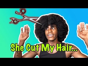 My First Haircut In 3 Years