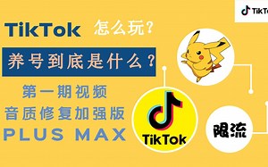 TIKTOK 一次理清推荐算法，流量池，养号等基本概念！第一期的音质修复加强重制版！
