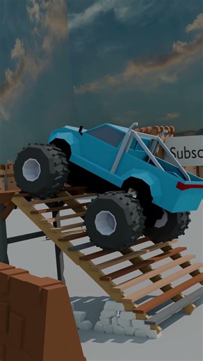 Monster truck animation