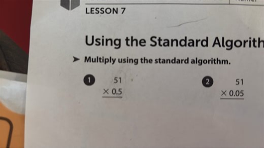 LESSON 7 Using the Standard Algorithm Multiply using the standa... | Filo
