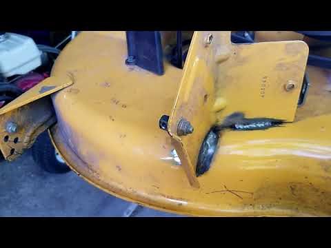 Mower Deck Welding Repair