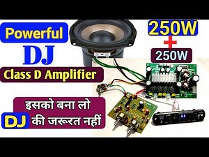class D 250W+ 250W cv777 amplifier Board II Review and Testing #classd #amplifiers #tpa3116d2