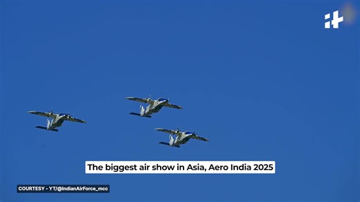 10K views · 142 reactions | Watch stunning aerial display as US and Russian stealth fighters face off at Aero India 2025 | Indiatimes | Facebook
