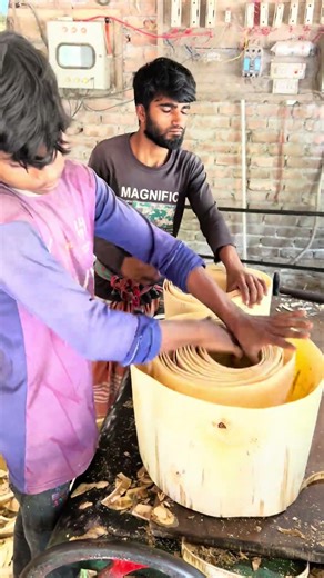 Making ice cream sticks from wood!#short #foryouシ