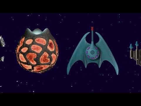 Free Stars: Children of Infinity - classic ship demo reel