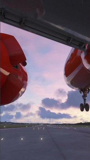 🛬⚙️ Landing Gear View! My Hardest A320 Landing Yet! 😅 | Fenix A320