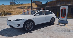 New mod lets you drive a Tesla Model X in GTA V [Video]