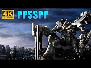 Armored Core 3 Portable - ( PPSSPP 4K ) + Best Settings | Playable✔️ | PSP Emulator (2024)