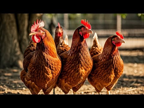 Verso della gallina – suono – Voce coccodè - Versi animali