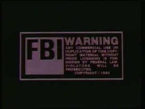 FBI Warning Screen/Family Home Entertainment (1984)