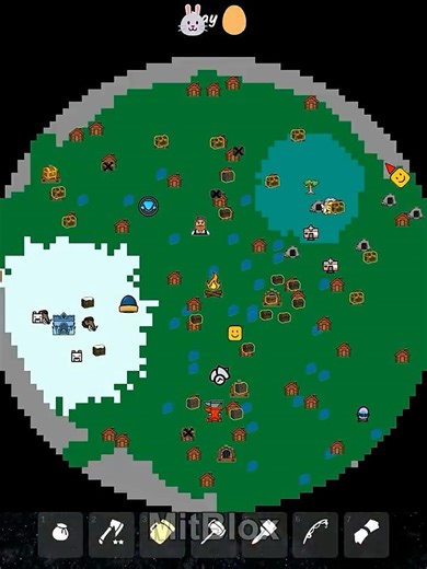 Exploring Easter Egg Map🐰🥚 #99nightsintheforest​ #99nights​ #roblox​