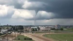 CAUGHT ON CAMERA: Two tornadoes loomed overhead near De Moines, Iowa today. | TMJ4 News