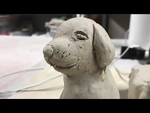HOW TO SCULPT A CERAMIC DOG